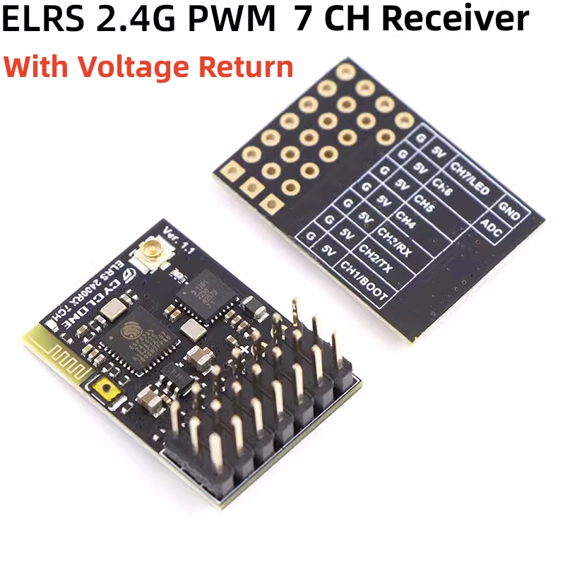 Fpv Drone Flight Controller - Elrs 2,4g pwm 7ch 6ch crsf