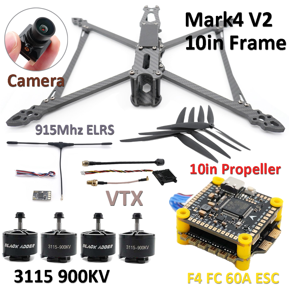 Mark4 V2 10 Zoll Rahmen Combo  – Fpv Drone Kit Bewertung und Preis